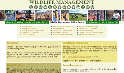 Wildlife Management