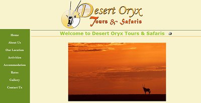 Desert Oryx Safaris